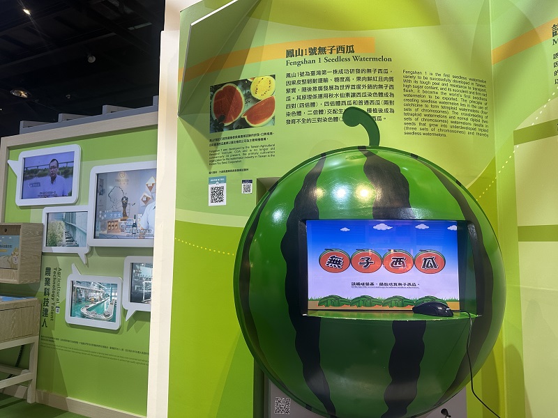 臺灣農業的故事-誘變育種-無子西瓜