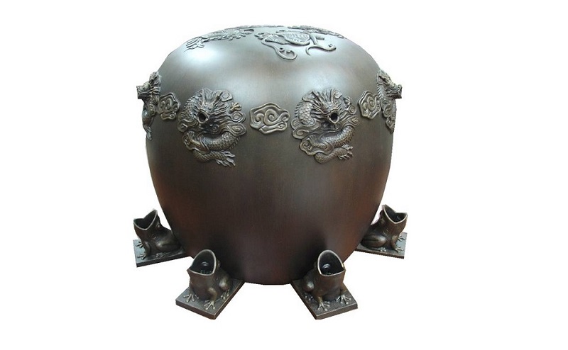 星動時刻量測傳說-侯風地動儀